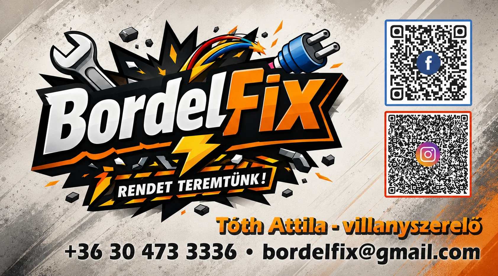 BordelFix villanyszerelés – Rendet teremtünk!