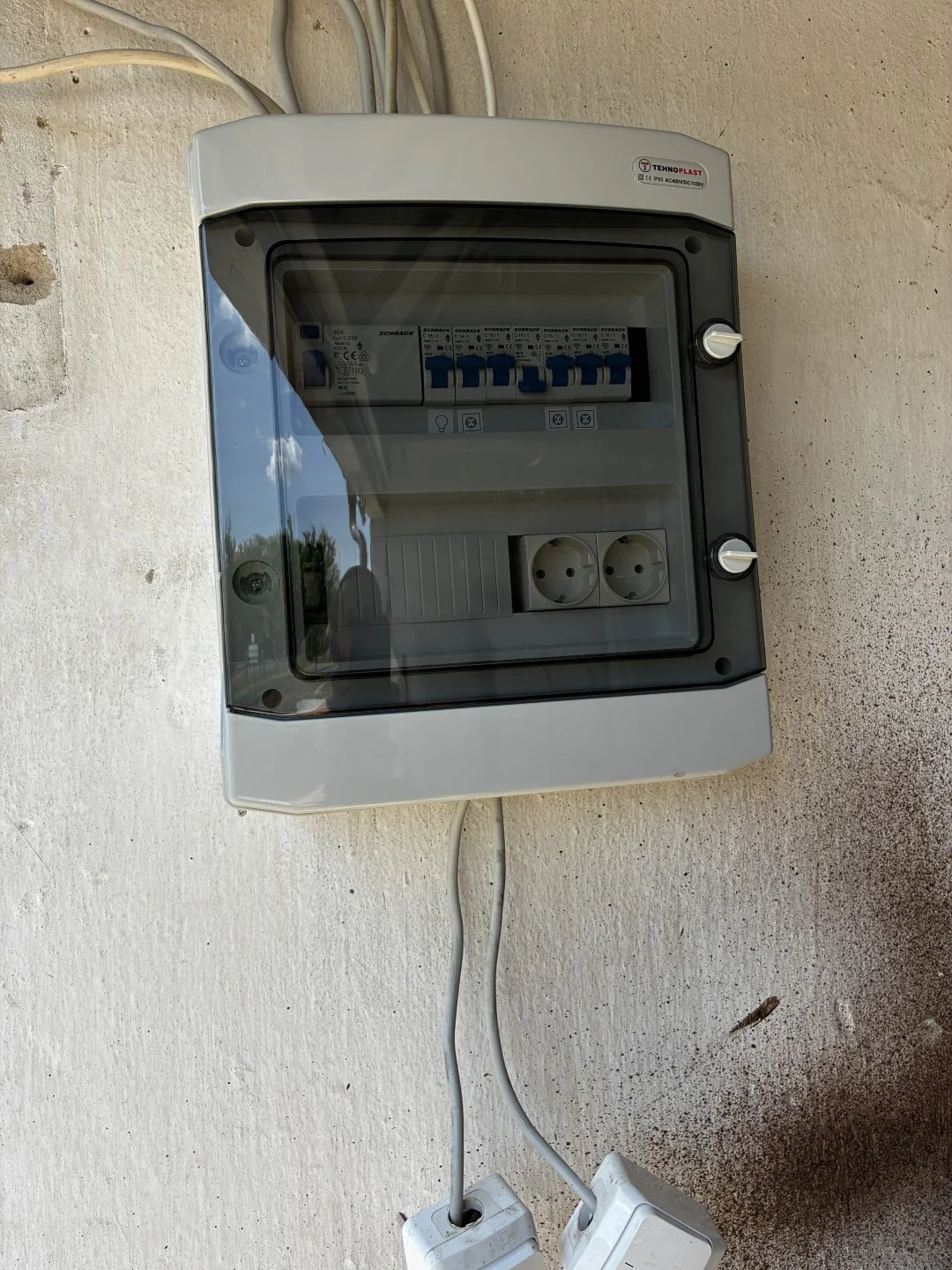 Elosztótábla kialakítása